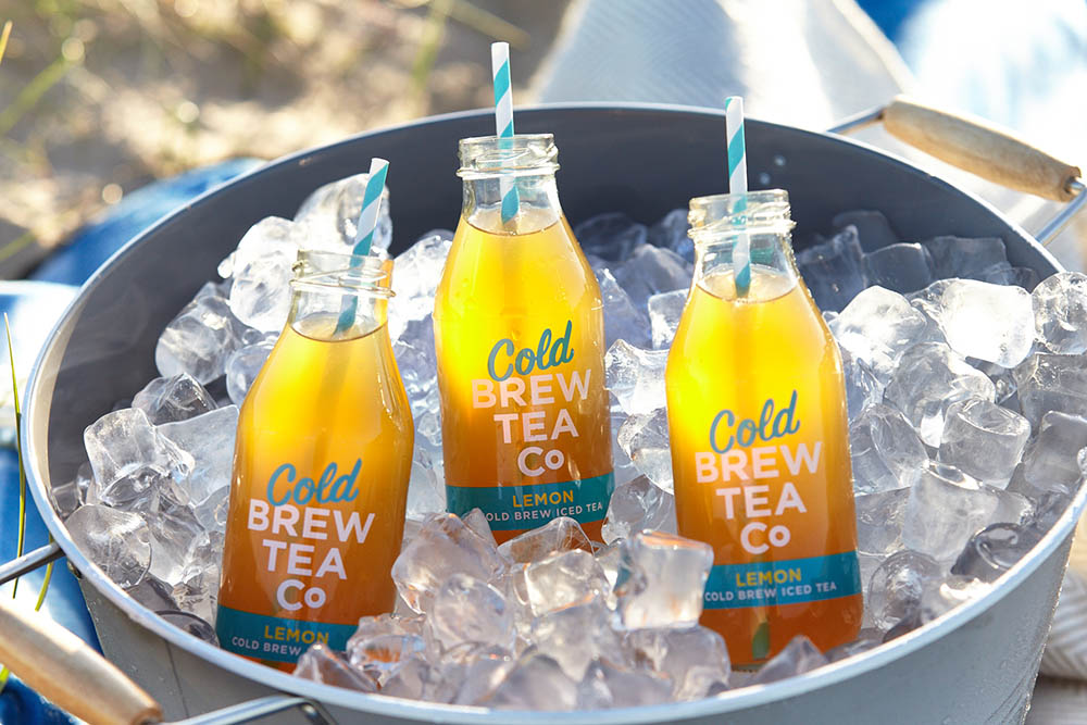 brew tea co cold brew drinks photography